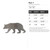 Bear 3 Steel Cutout Shape - Raw Metal Wall Art and Craft Supply