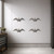 Pterodactyl Steel Cutout Shape - Raw Metal Wall Art and Craft Supply