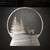 Snow Globe Steel Cutout Shape - Raw Metal Wall Art and Craft Supply