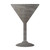 Martini Glass Steel Cutout Shape - Raw Metal Wall Art and Craft Supply