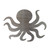 Octopus Steel Cutout Shape - Raw Metal Wall Art and Craft Supply