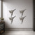 Karate Man Steel Cutout Shape - Raw Metal Wall Art and Craft Supply