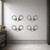 Handcuff Steel Cutout Shape - Raw Metal Wall Art and Craft Supply