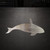 Killer Whale Steel Cutout Shape, Raw Metal Wall Art and Craft Supply