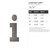 Lowercase Letter I Steel Cutout Shape - Raw Metal Wall Art and Craft Supply