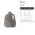 Milk Jug Steel Cutout Shape, Raw Metal Wall Art and Craft Supply
