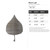 Birch Leaf Steel Cutout Shape - Raw Metal Wall Art and Craft Supply