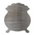 Pot of Gold Steel Cutout Shape - Raw Metal Wall Art and Craft Supply