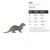 Otter Steel Cutout Shape - Raw Metal Wall Art and Craft Supply