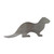 Otter Steel Cutout Shape, Raw Metal Wall Art and Craft Supply