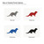 Otter Steel Cutout Shape, Raw Metal Wall Art and Craft Supply