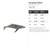 Humpback Whale Steel Cutout Shape - Raw Metal Wall Art and Craft Supply