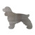 Cocker Spaniel Steel Cutout Shape - Raw Metal Wall Art and Craft Supply