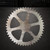 Gear 8 Steel Cutout Shape - Raw Metal Wall Art and Craft Supply