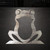 Frog Steel Cutout Shape - Raw Metal Wall Art and Craft Supply