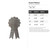 Award Ribbon Steel Cutout Shape, Raw Metal Wall Art and Craft Supply