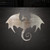 Dragon 2 Steel Cutout Shape, Raw Metal Wall Art and Craft Supply