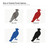 Osprey Steel Cutout Shape, Raw Metal Wall Art and Craft Supply