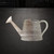 Watering Can Steel Cutout Shape - Raw Metal Wall Art and Craft Supply