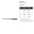 Boat Oar 1 Steel Cutout Shape - Raw Metal Wall Art and Craft Supply