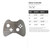 Game Controller Steel Cutout Shape - Raw Metal Wall Art and Craft Supply
