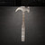 Hammer Steel Cutout Shape - Raw Metal Wall Art and Craft Supply