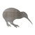 Kiwi Steel Cutout Shape - Raw Metal Wall Art and Craft Supply