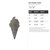 Ice Cream Cone Steel Cutout Shape, Raw Metal Wall Art and Craft Supply