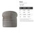 Bread Steel Cutout Shape - Raw Metal Wall Art and Craft Supply