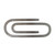 Paper Clip Steel Cutout Shape - Raw Metal Wall Art and Craft Supply