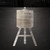 Easel Steel Cutout Shape - Raw Metal Wall Art and Craft Supply