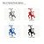 Hanging Monkey Steel Cutout Shape, Raw Metal Wall Art and Craft Supply