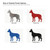 Great Dane Steel Cutout Shape - Raw Metal Wall Art and Craft Supply