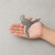Karate Girl Steel Cutout Shape - Raw Metal Wall Art and Craft Supply