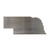 Nebraska Steel Cutout Shape, Raw Metal Wall Art and Craft Supply