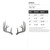 Antlers Steel Cutout Shape - Raw Metal Wall Art and Craft Supply