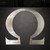 Omega Steel Cutout Shape, Raw Metal Wall Art and Craft Supply