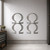 Omega Steel Cutout Shape, Raw Metal Wall Art and Craft Supply