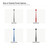 Magic Wand Steel Cutout Shape - Raw Metal Wall Art and Craft Supply