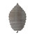 Elm Leaf Steel Cutout Shape, Raw Metal Wall Art and Craft Supply