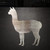 Alpaca Steel Cutout Shape - Raw Metal Wall Art and Craft Supply