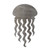 Jellyfish 2 Steel Cutout Shape, Raw Metal Wall Art and Craft Supply