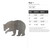 Bear 1 Steel Cutout Shape - Raw Metal Wall Art and Craft Supply
