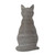 Black Cat 3 Steel Cutout Shape, Raw Metal Wall Art and Craft Supply