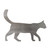 Cat 3 Steel Cutout Shape, Raw Metal Wall Art and Craft Supply
