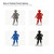 Pirate Steel Cutout Shape - Raw Metal Wall Art and Craft Supply