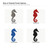 Sea Horse Steel Cutout Shape - Raw Metal Wall Art and Craft Supply