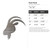 Goat Head Steel Cutout Shape - Raw Metal Wall Art and Craft Supply