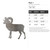 Ram 1 Steel Cutout Shape - Raw Metal Wall Art and Craft Supply