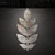 Ash Leaf Steel Cutout Shape, Raw Metal Wall Art and Craft Supply
